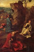 COECKE VAN AELST, Pieter The Agony in the Garden oil painting artist